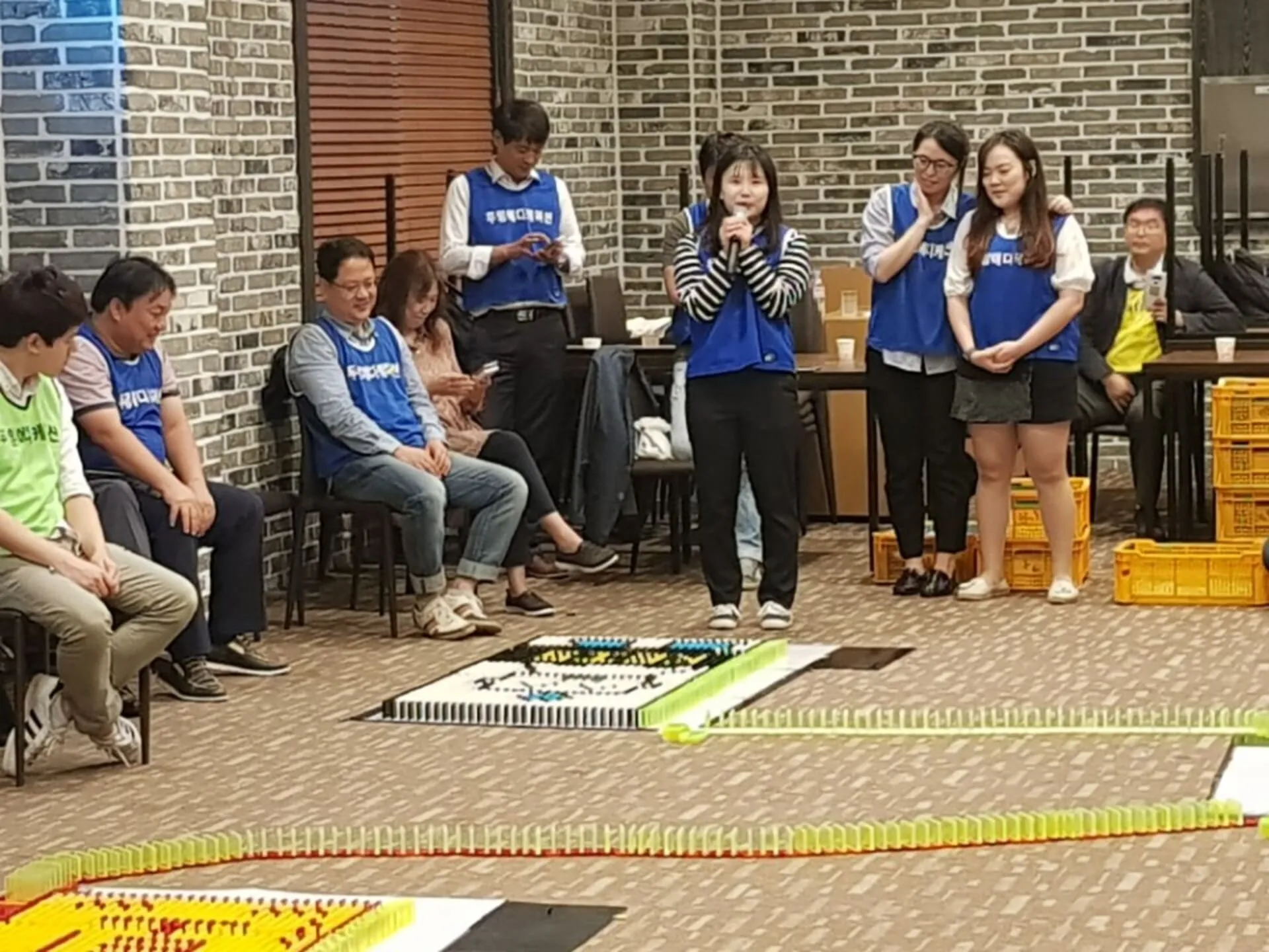 행동 변화 워크샵 현장 — 두잉코리아(DK) 진행 모습