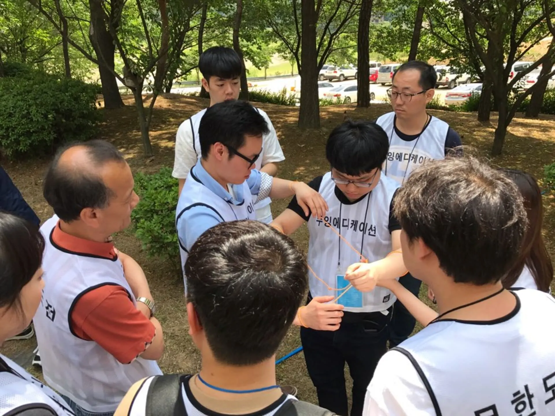 팀장 워크샵 현장 — 두잉코리아(DK) 진행 모습